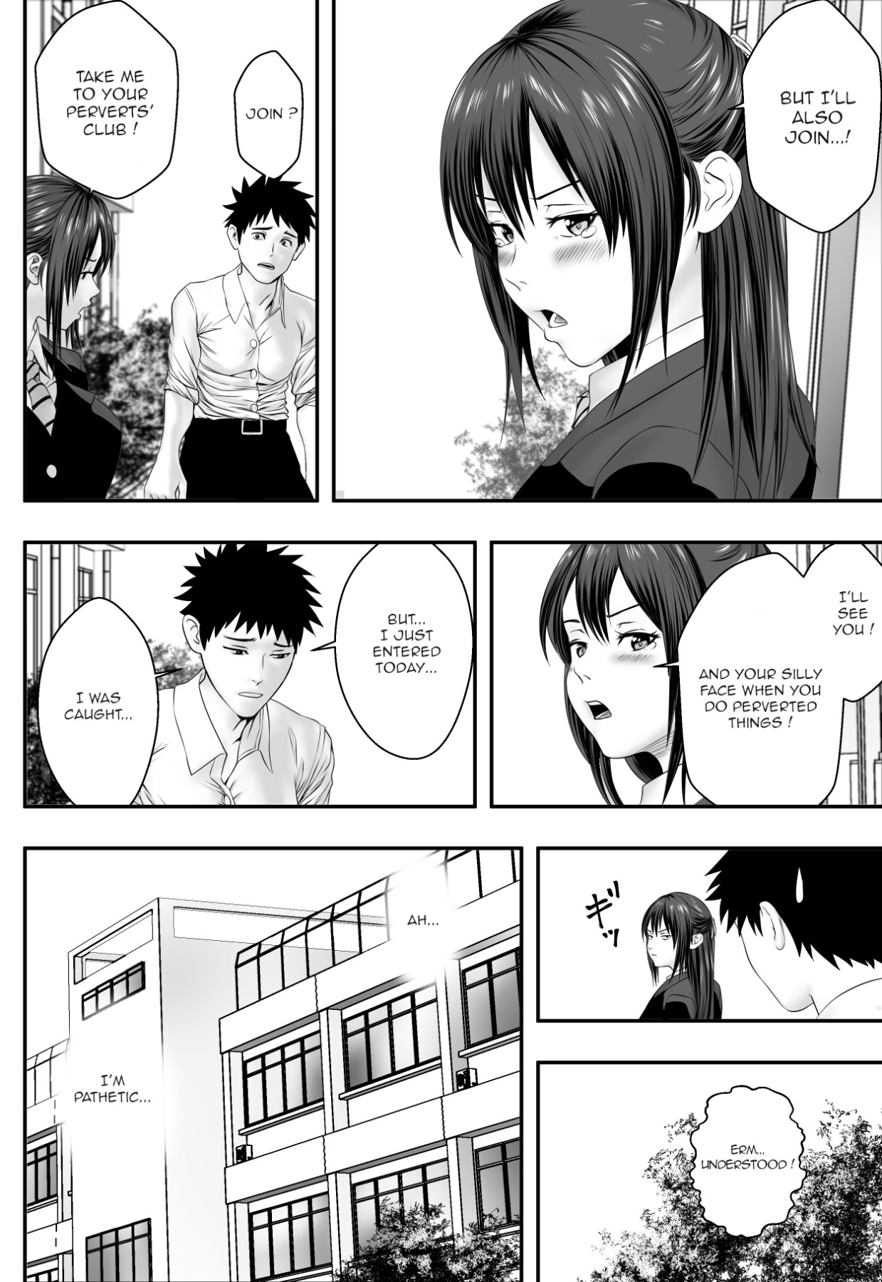 Hentai Manga Comic-Rooftop Club-Read-19